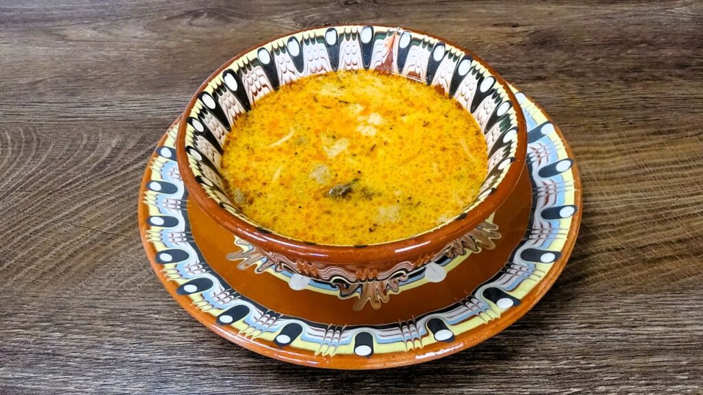 Супа Със Свинко Месо и Застройка. Вкусна и Засищаща!